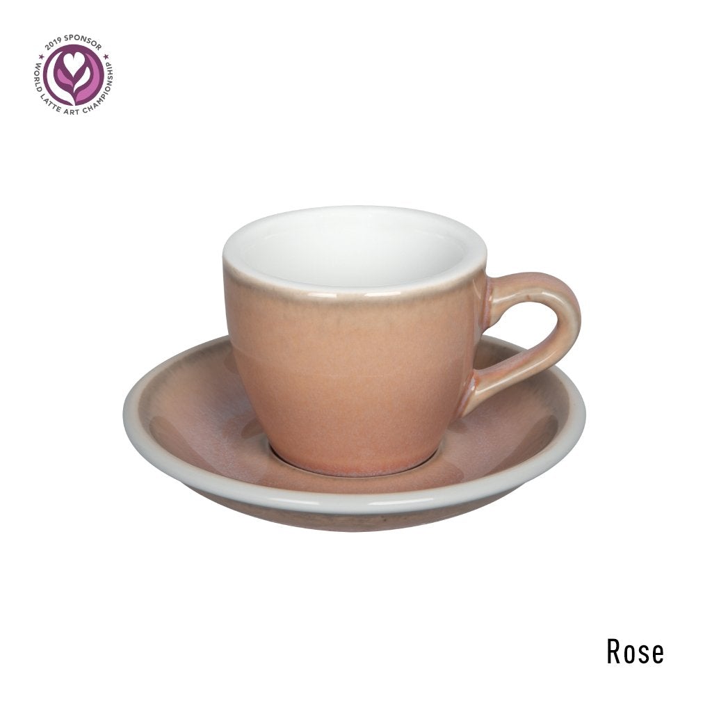 EGG 80ml Espresso - Taza y Platillo (Potter Colours) Rose