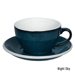 EGG 250ml Cappuccino - Taza y Platillo (Night Sky)   