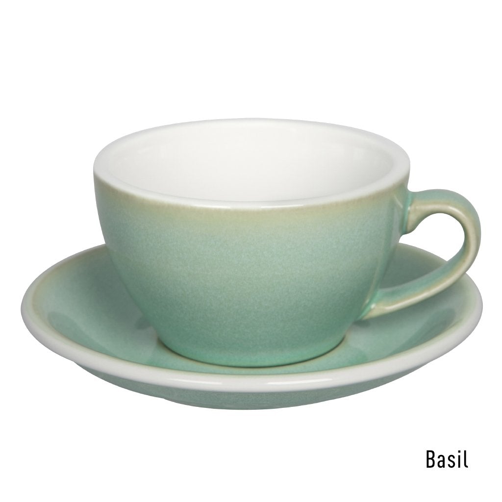 EGG 250ml Cappuccino - Taza y Platillo (Basil)    