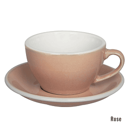 EGG 250ml Cappuccino - Taza y Platillo (Rose) 