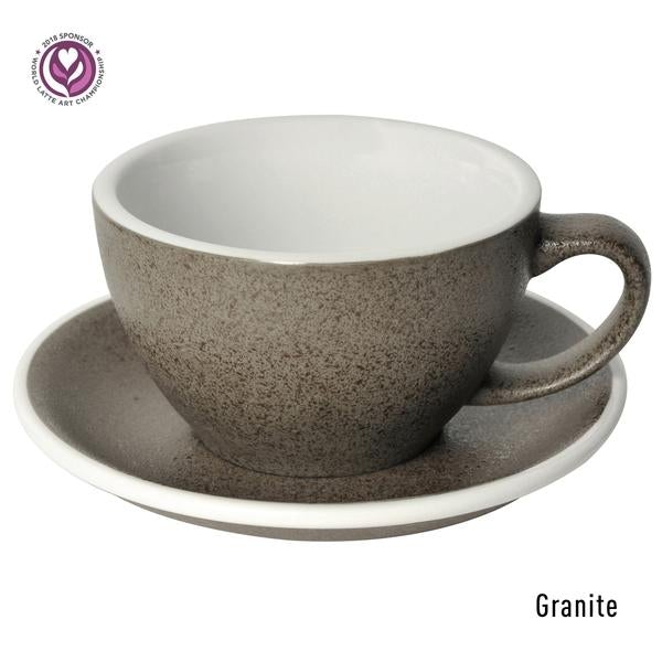 EGG 300ml Latte - Taza y Platillo (Granite)  