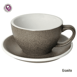 EGG 300ml Latte - Taza y Platillo (Granite)  