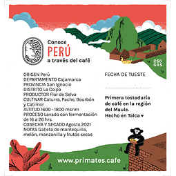 Café Perú Flor de Selva 250gr 