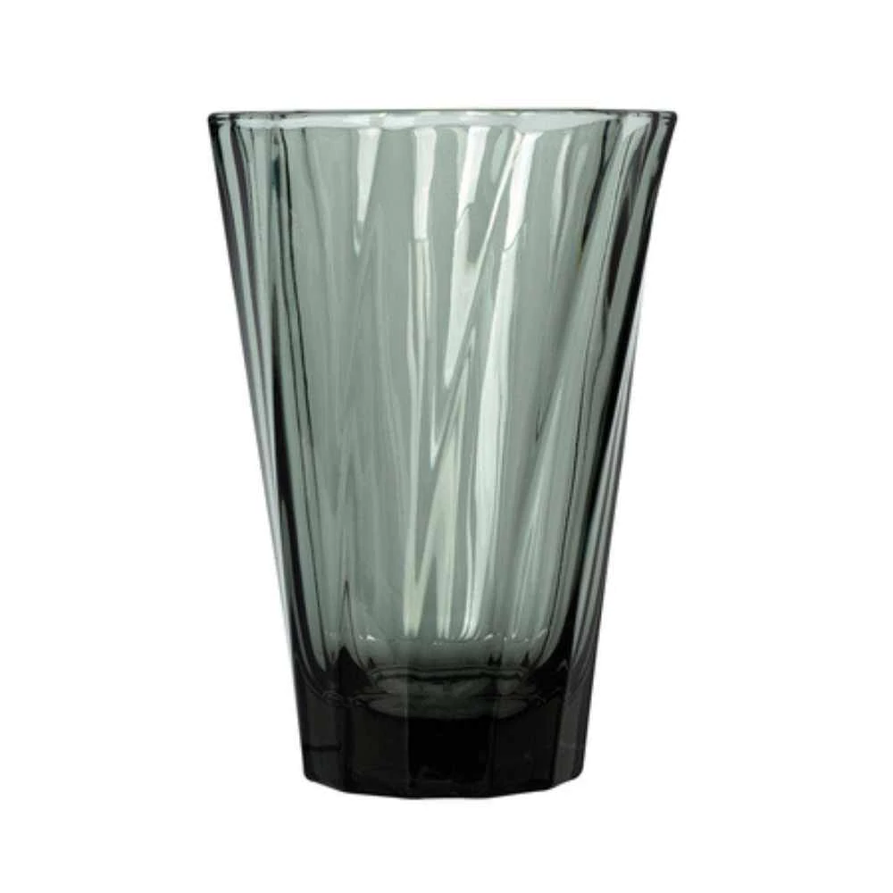 URBAN GLASS - 360ml Twisted Latte Glass (Black)