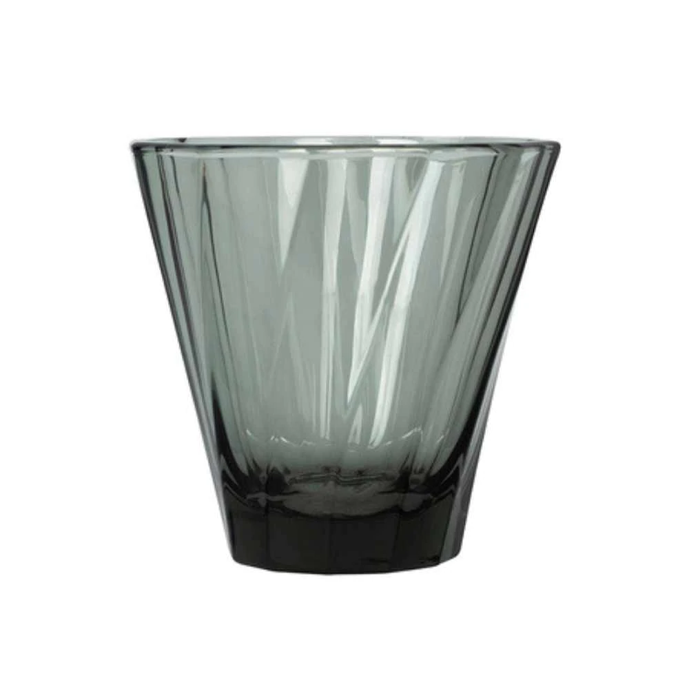 URBAN GLASS - 180ml Twisted Cappuccino Glass (Black)