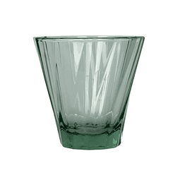 URBAN GLASS - 180ml Twisted Cappuccino Glass (Green)