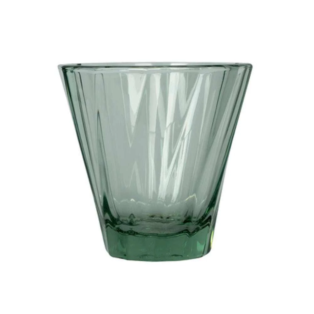 URBAN GLASS - 180ml Twisted Cappuccino Glass (Green)