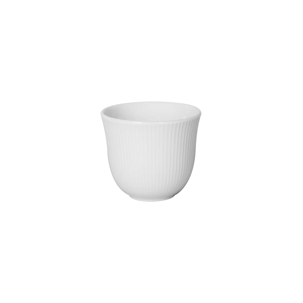 Embossed Tasting Cup 80ml - WHITE