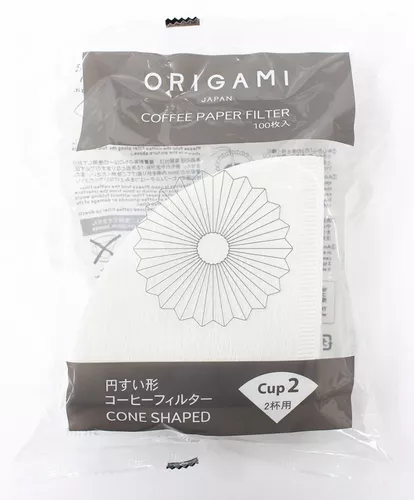 Filtros Origami 100 unidades 2 cup