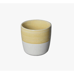 Dale Harris - 150ml Flat White Cup (Yellow)