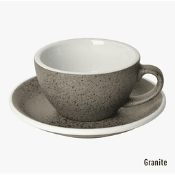 EGG 200ml Cappuccino - Taza y Platillo (Granite)
