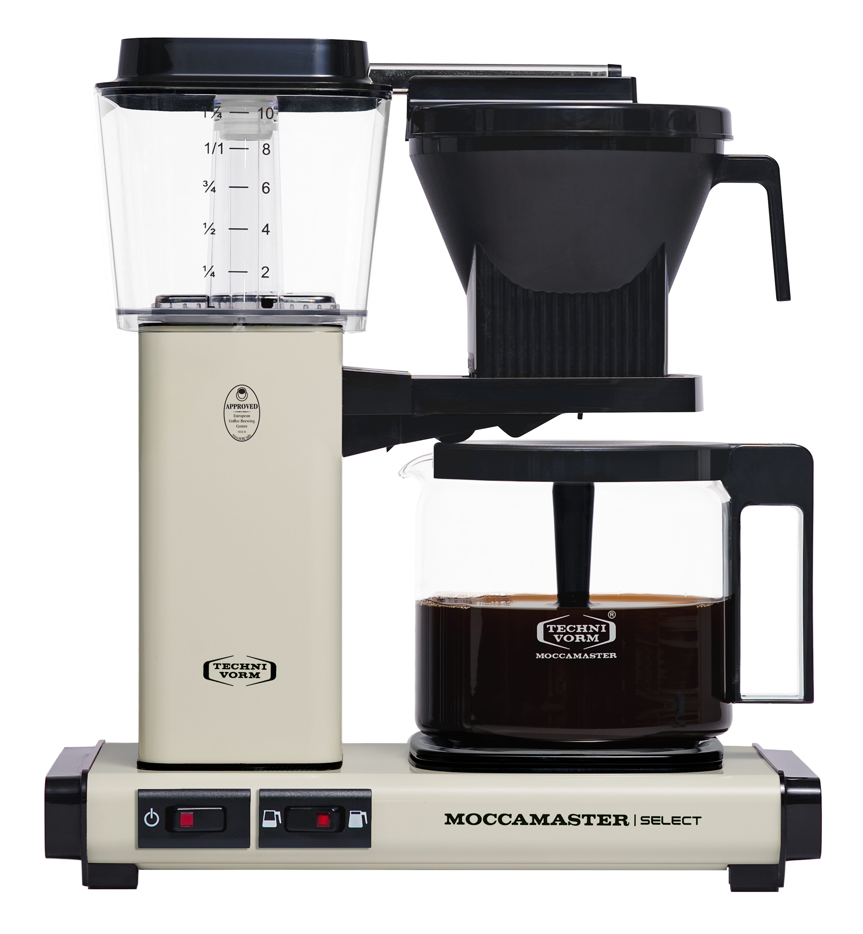 Cafetera Moccamaster off white