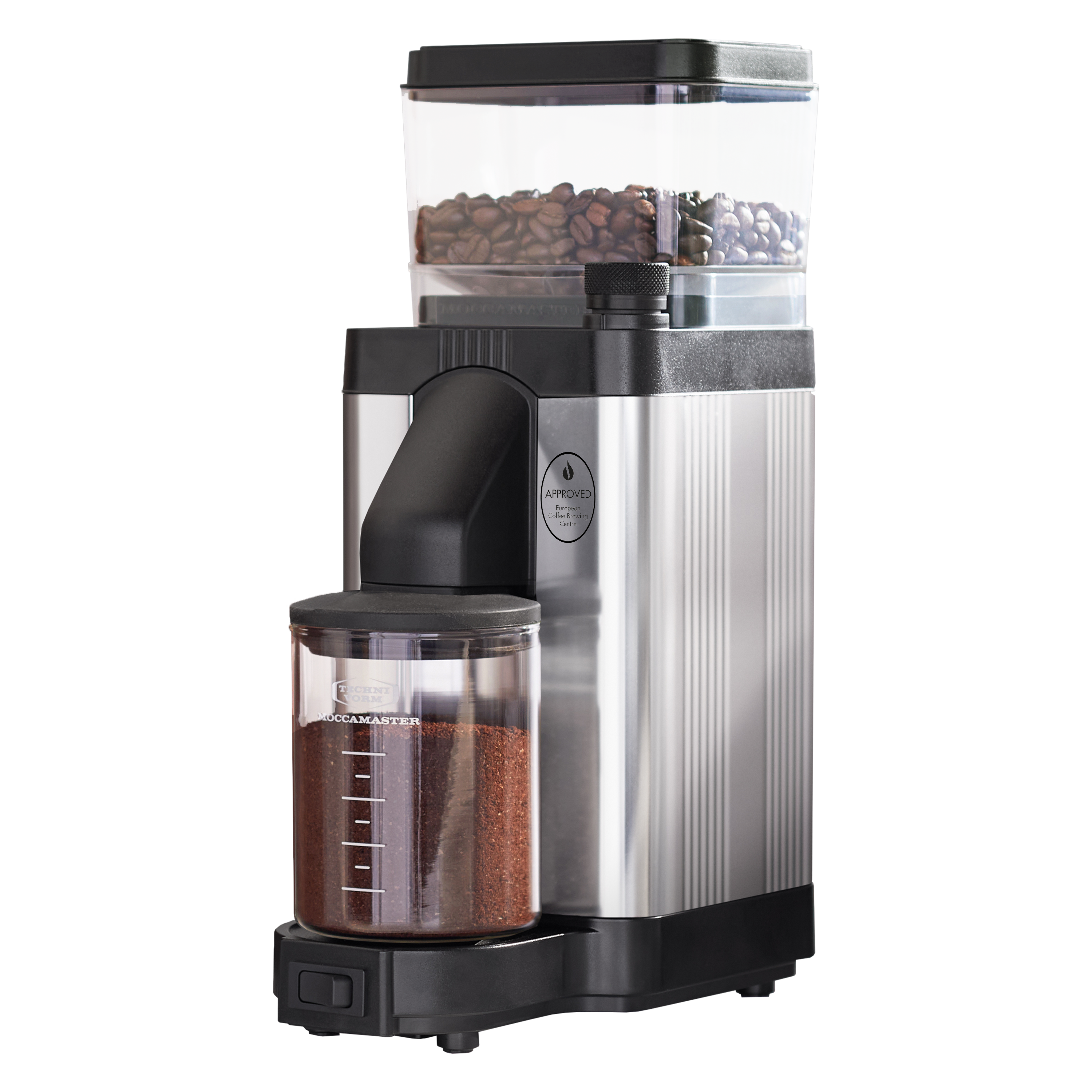 Molino Moccamaster KM5 Burr Grinder Polished Silver