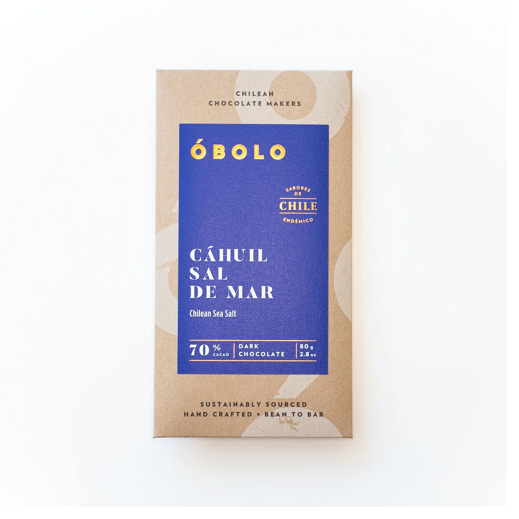 Chocolate Cahuil Sal De Mar 70% Cacao