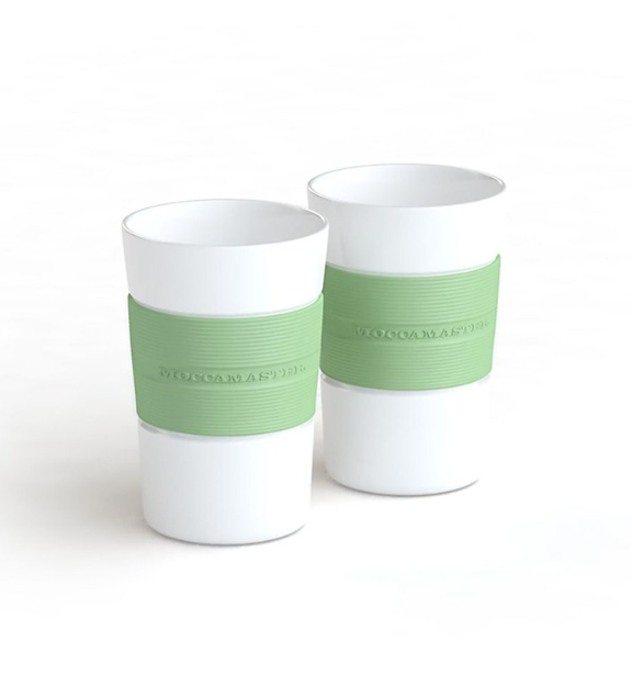 2 Coffee Mugs - Verde pastel