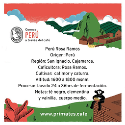 Café Perú Rosa Ramos 250grs.