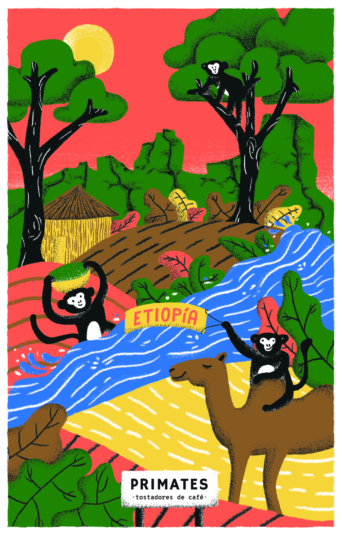 Etiopía Limu Cheraka, Oromía. - 1 Kg.