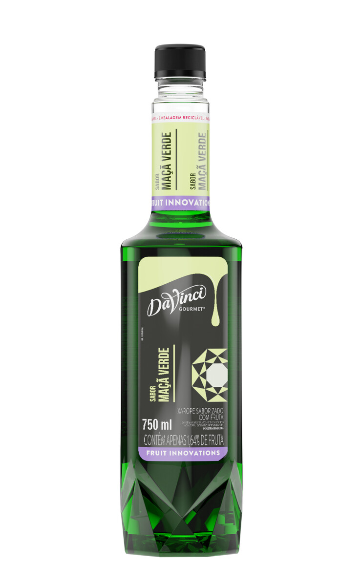 Syrup Da Vinci Gourmet Manzana Verde 750 ml