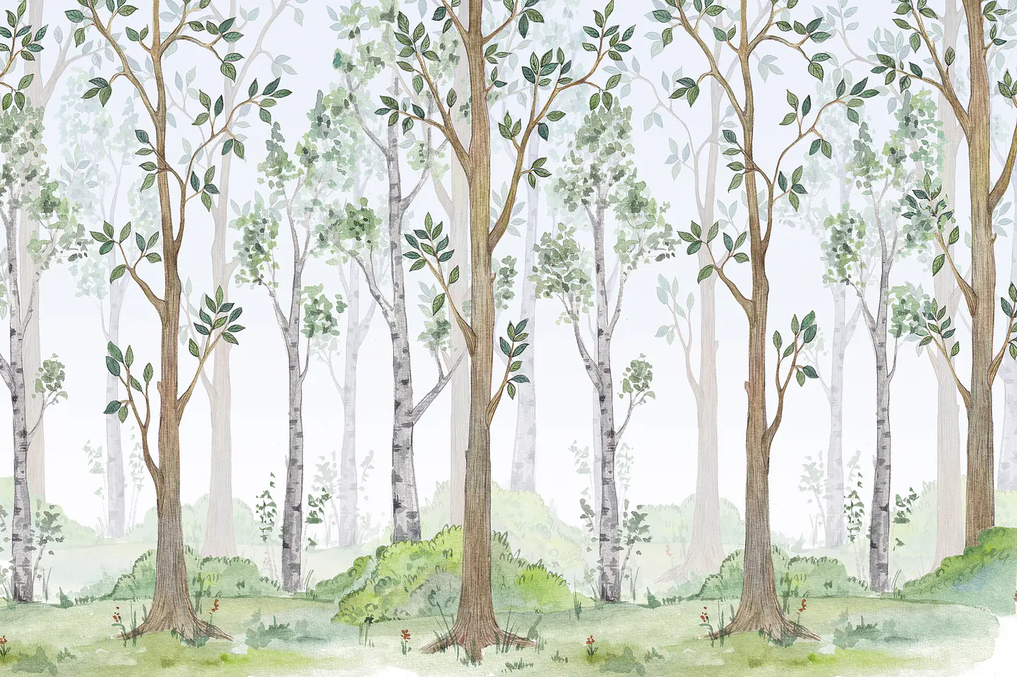 Bosque en Acuarela  2