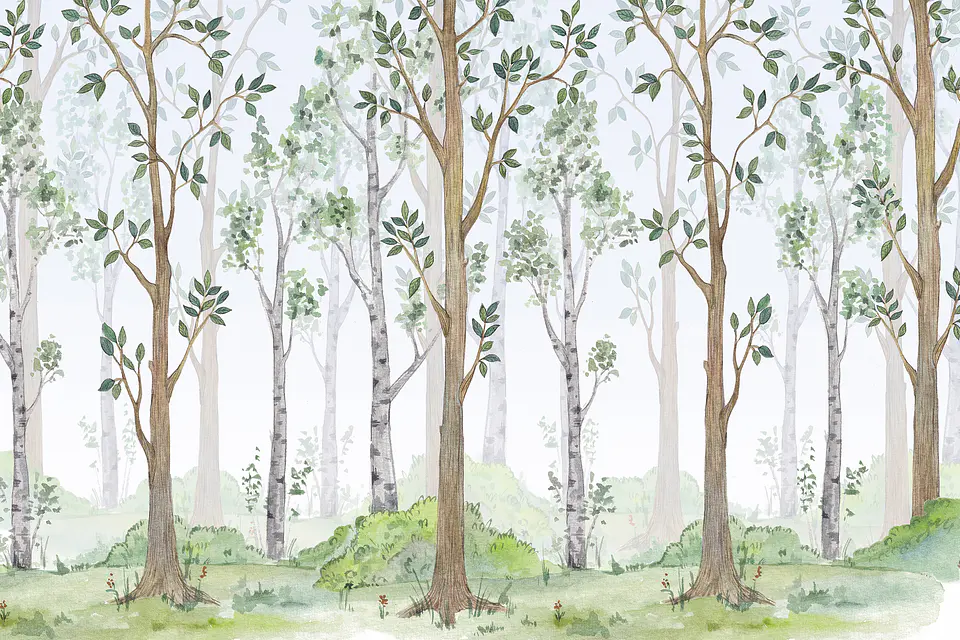 Bosque en Acuarela  2