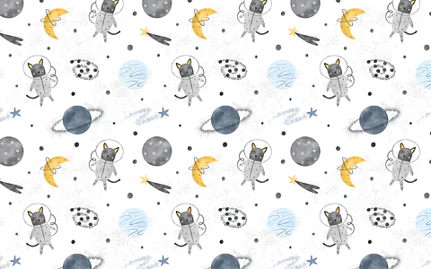 Gatitos en el espacio