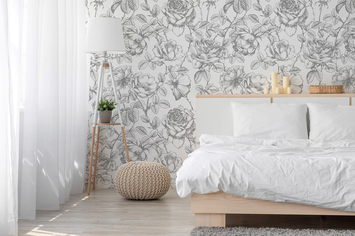 Vintage Rose Gris 1