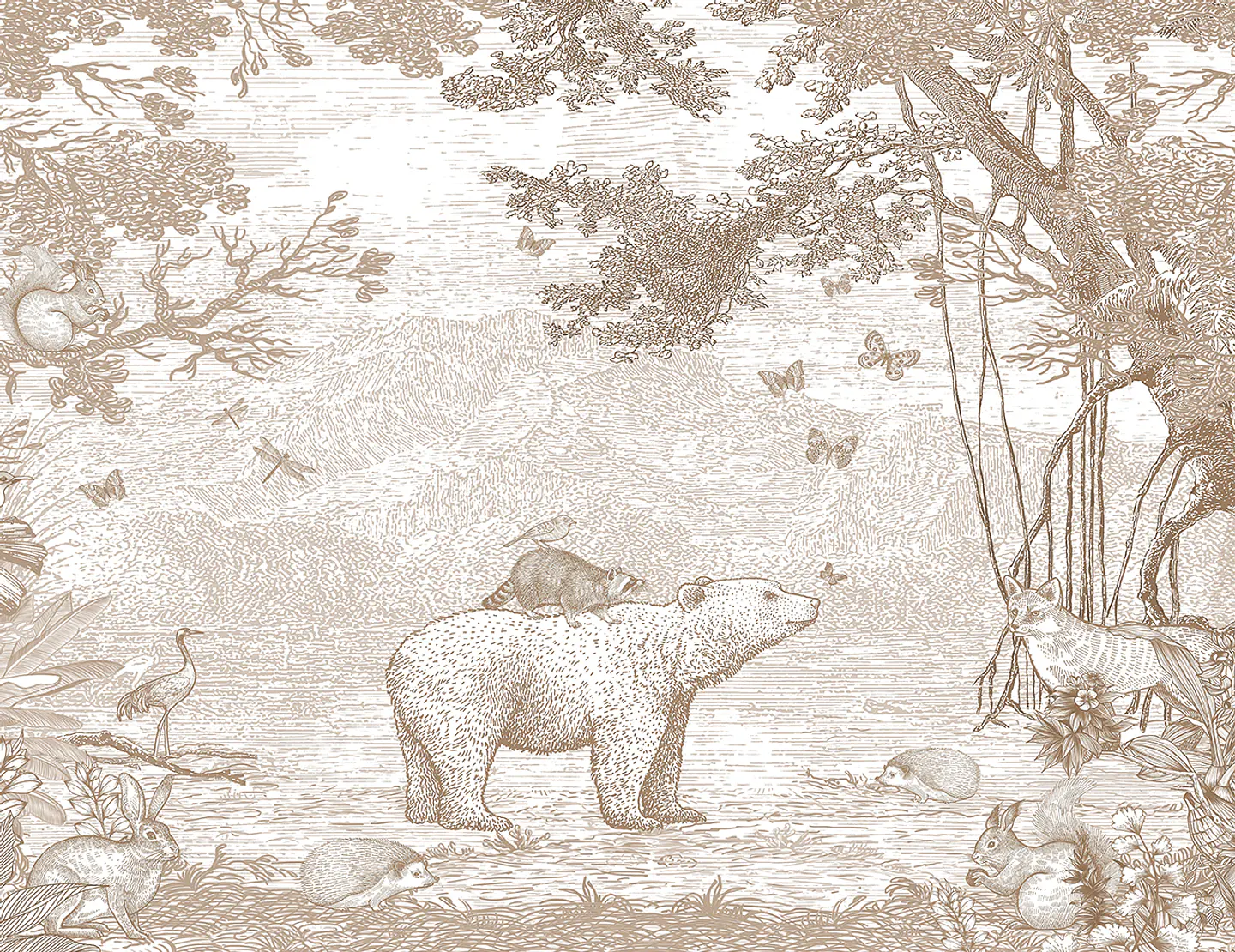 Bosque en aguafuerte 2