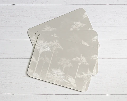 Individuales Palmas Taupe