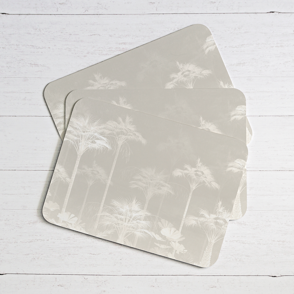 Individuales Palmas Taupe