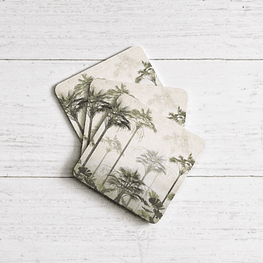 Posavasos Foggy Forest