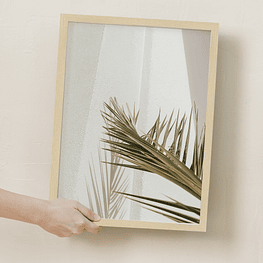 CUADRO HOJAS DE PALMA
