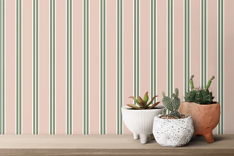 Blush Stripes