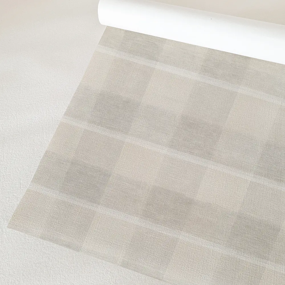 Cuadrillé Beige con Lineas