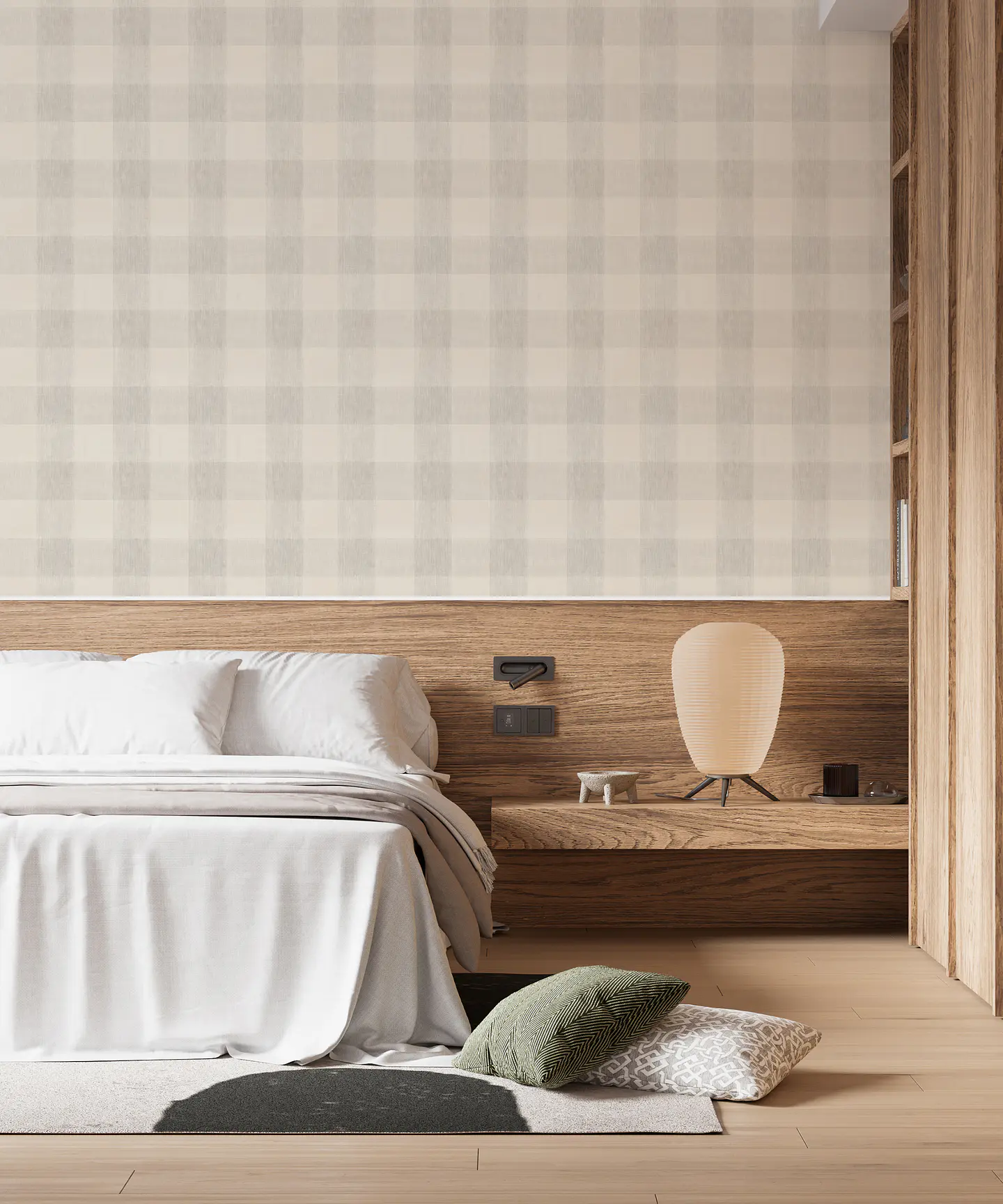 Cuadrillé Beige 3