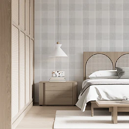 Cuadrillé Gris con Líneas