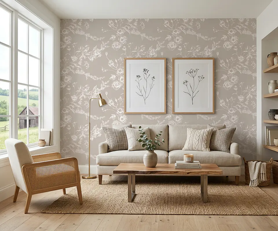 Taupe Bloom 1