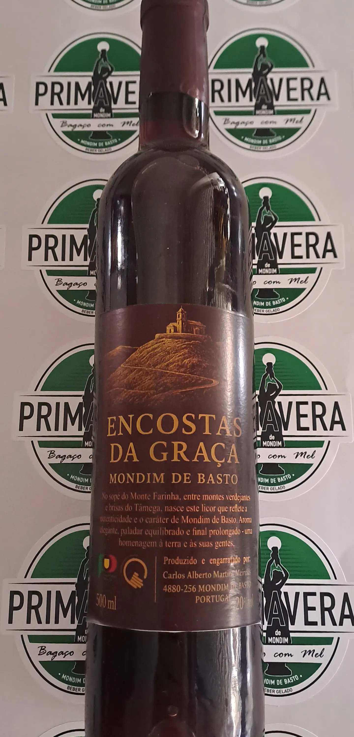 ENCOSTAS DA GRAÇA — (Tinto) — Licor de Mondim de Basto 1