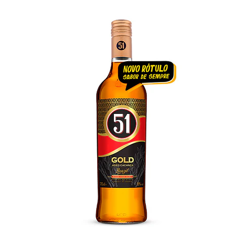 Cachaça 51 Gold
