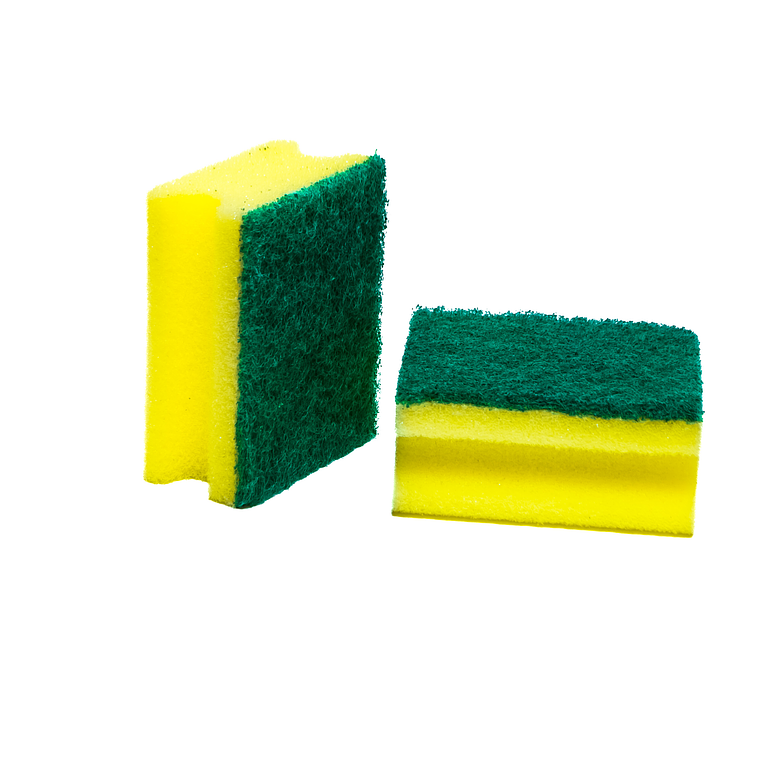 ESPONJA AMARILLA VERDE 5UN. 1