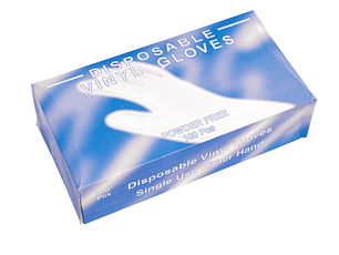 GUANTE VINILO T/L - 100UN