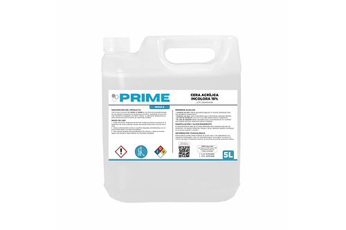 CERA ACRÍLICA INCOLORA 18% - ENV 5L