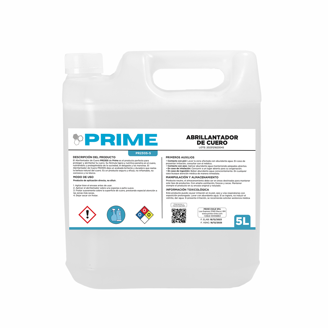 ABRILLANTADOR DE CUERO - ENV 5L 1