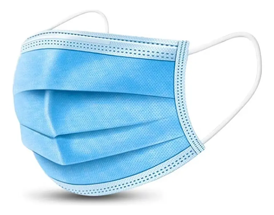 MASCARILLA CELESTE 3P - 50 UNIDADES  1