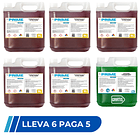 PACK 5 DESENGRASANTES ULTRA PODER + LIMPIA VIDRIOS GRATIS  2