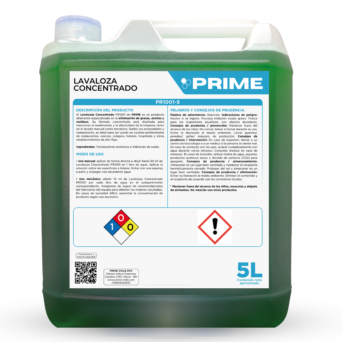 LAVALOZA CONCENTRADO - ENV 5L 1