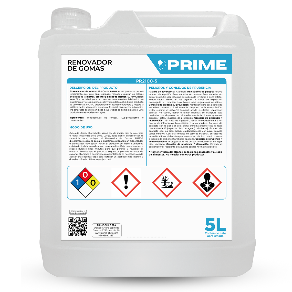 RENOVADOR DE GOMAS - ENV 5L 2