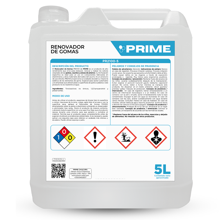 RENOVADOR DE GOMAS - ENV 5L 2