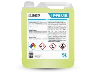 HIPOCLORITO DE SODIO 3%  - ENV 5L