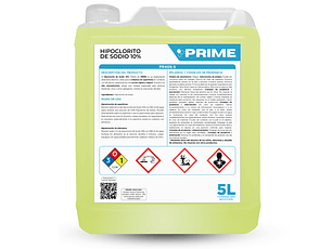 HIPOCLORITO DE SODIO 10% - ENV 5L