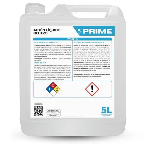 JABON LIQUIDO NEUTRO ENV 5L